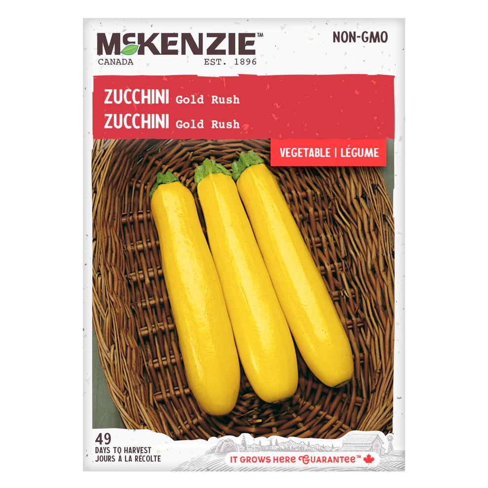 Zucchini Gold Rush - McKenzie Seeds