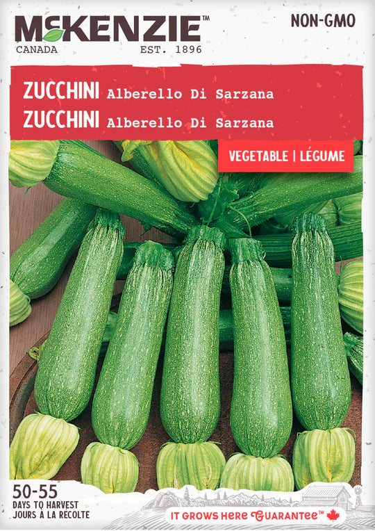 Zucchini Alberello Di Sarzana (Gusto Italia) - McKenzie Seeds