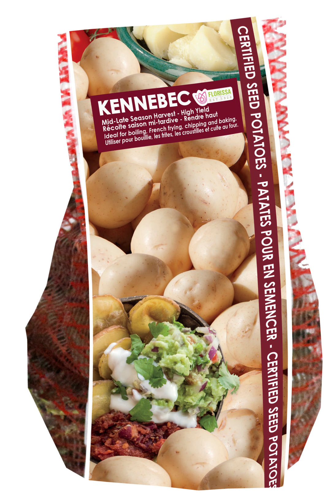Potato - Kennebec, 2kg Mesh Bag