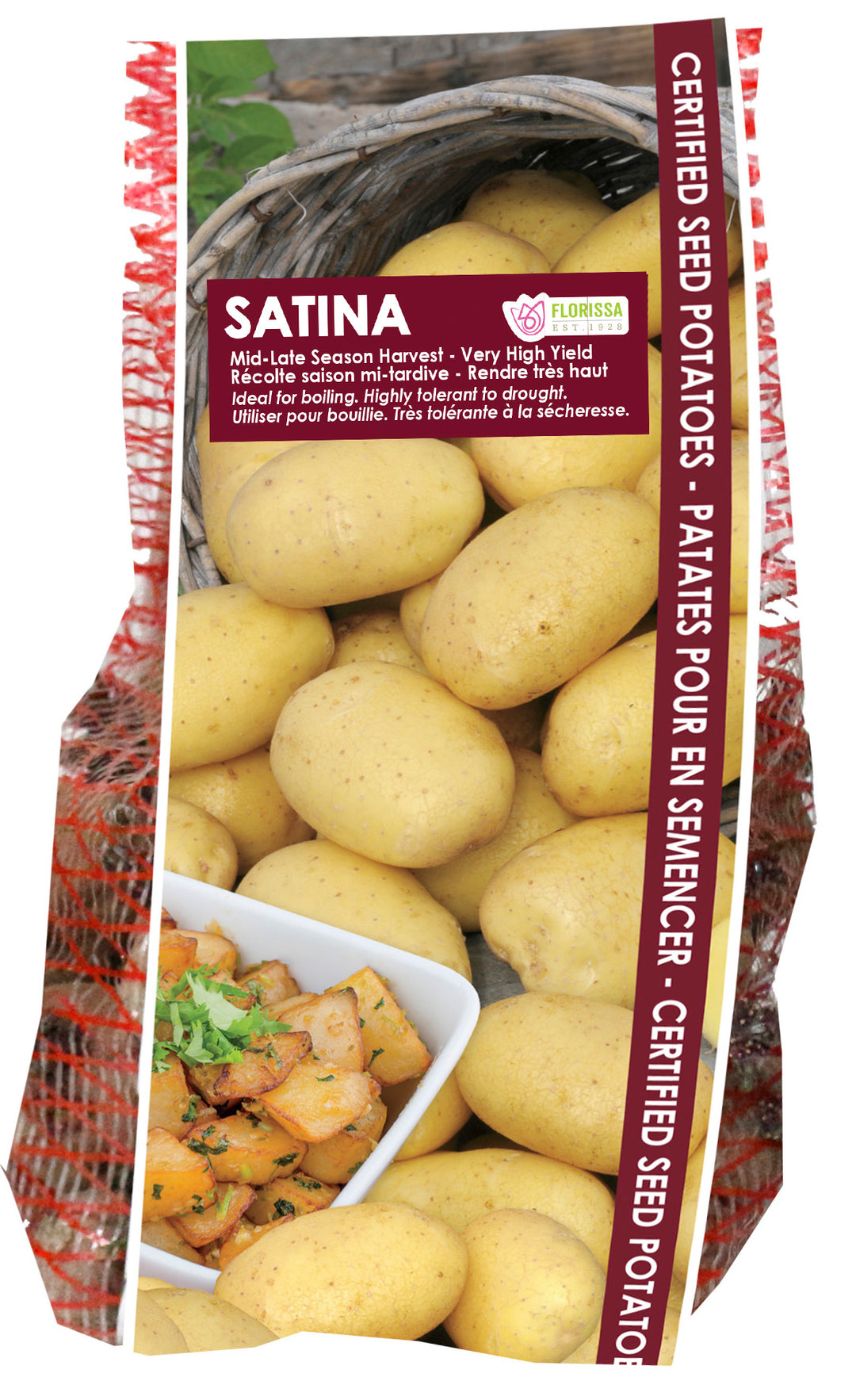 Potato - Satina, 2kg Mesh Bag