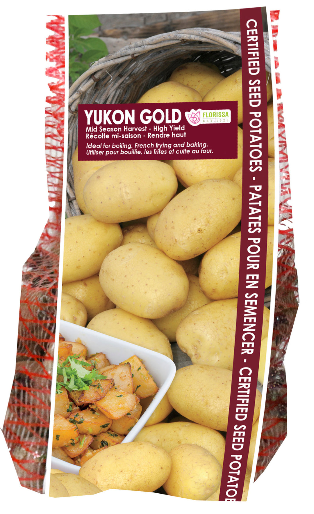 Potato - Yukon Gold, 2kg Mesh Bag