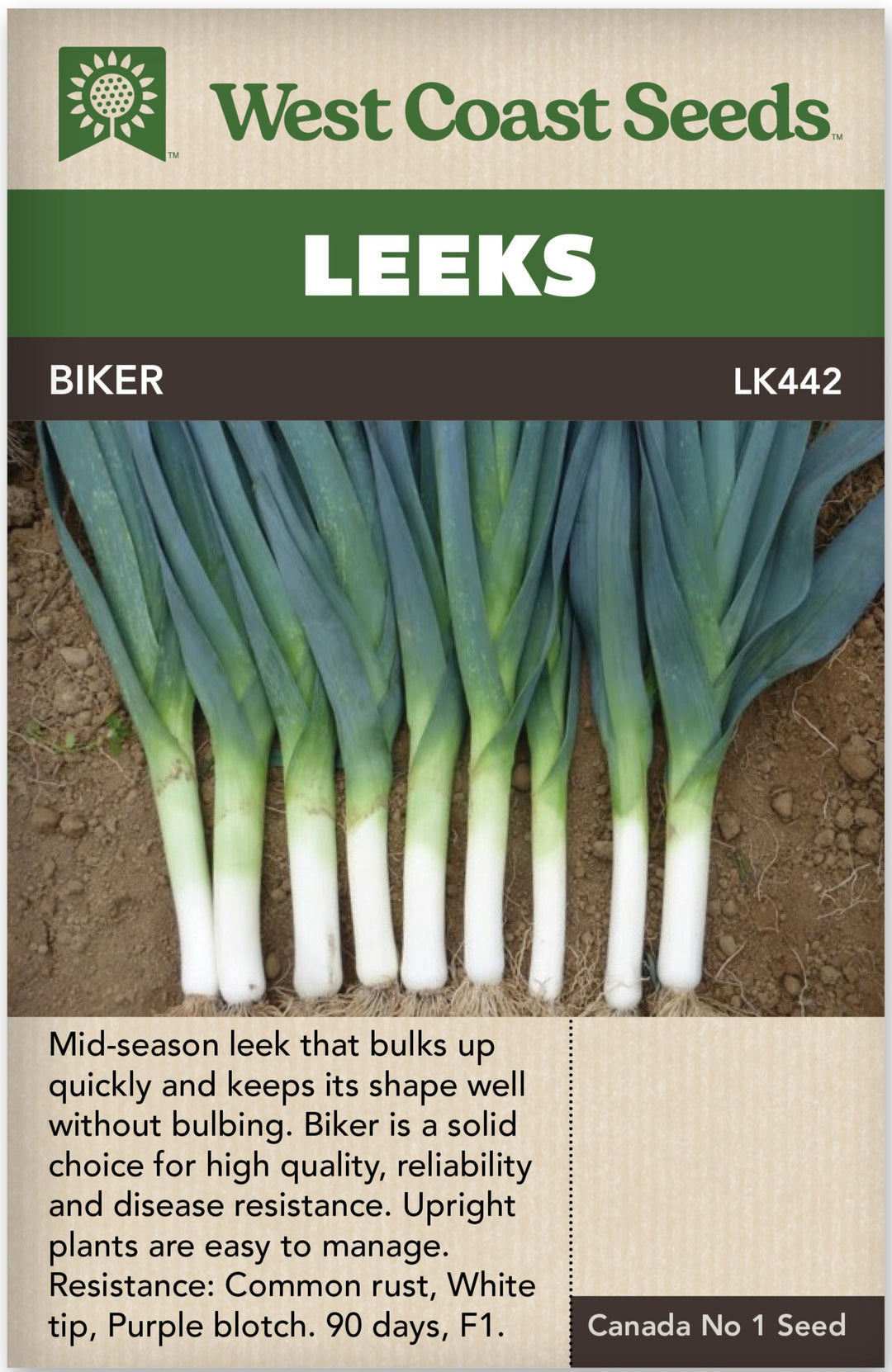 Leek Biker - West Coast Seeds