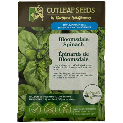 Spinach Bloomsdale - Northern Wildflowers