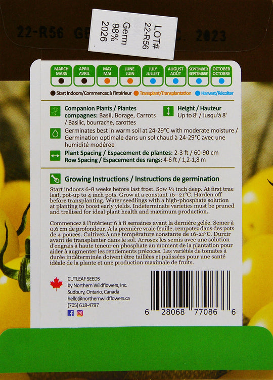 Tomato Napa Chardonnay - Northern Wildflowers