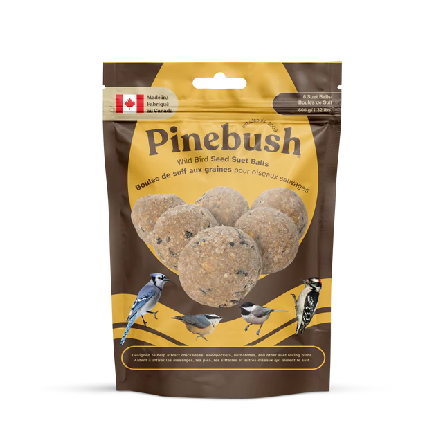 Wild Bird Seeds Suet Balls 6/pk- Pinebush Home & Garden