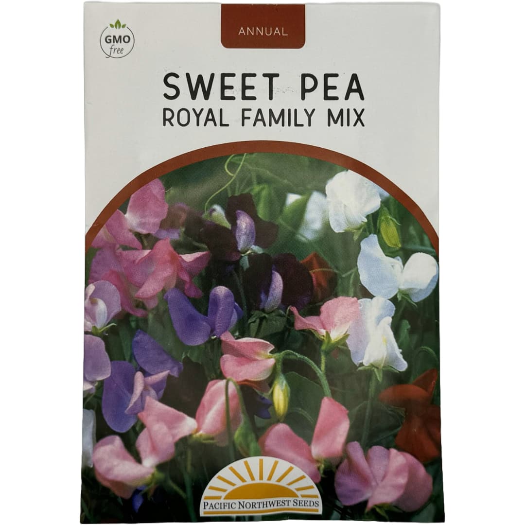 Sweet Pea Royal Family Mix - Pacific Northwest Seeds