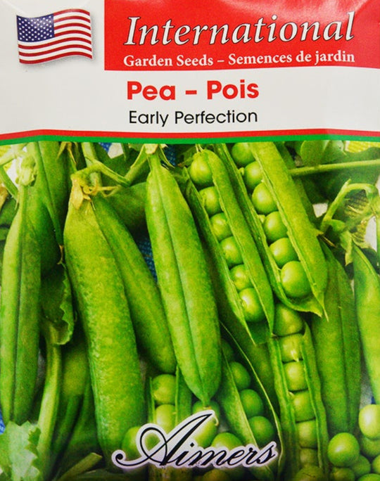 Peas Early Perfection International - Aimers Seeds