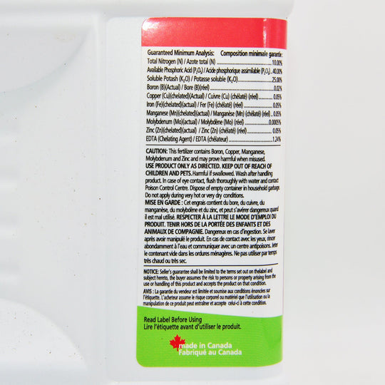 Nurseryland Power Bloom 10-40-25