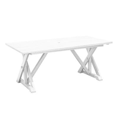 38" Wide Harvest Dining Table w/ 2" Umbrella Hole - T203