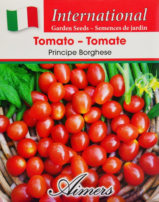 Tomato Principe Borghese International - Aimers Seeds