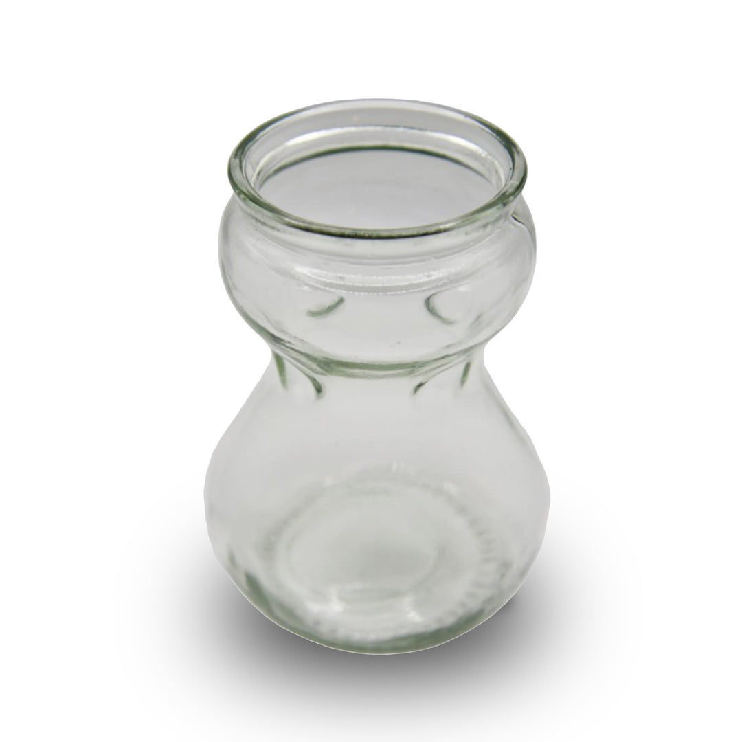 Clear Hyacinth Glass Vase
