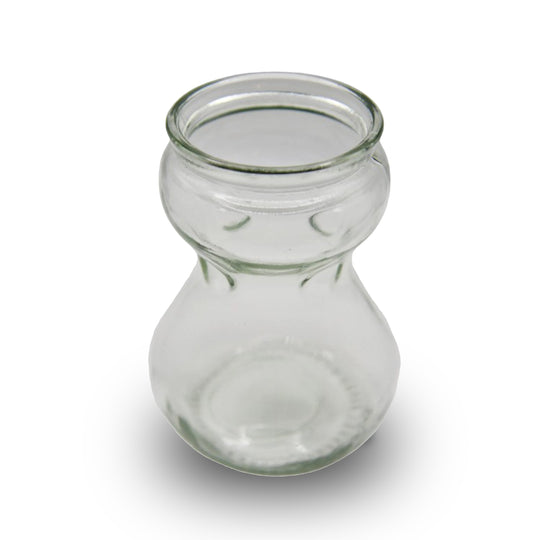 Clear Hyacinth Glass Vase