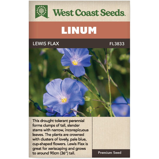 Linum Lewis Flax - West Coast Seeds