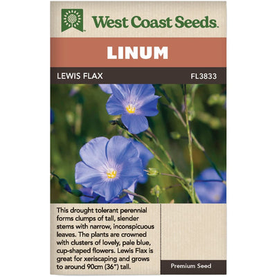 Linum Lewis Flax - West Coast Seeds
