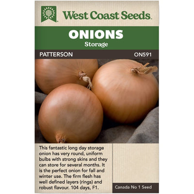 Onion Patterson - West Coast Seeds