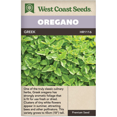 Oregano Greek - West Coast Seeds