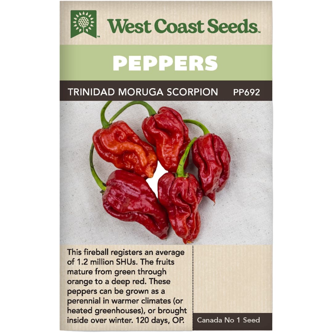 Pepper Trinidad Scorpion - West Coast Seeds