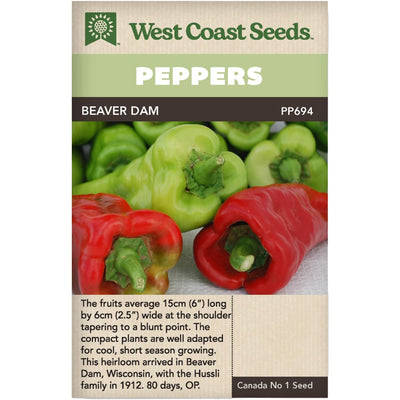 Pepper Beaver Dam - West Coast Seeds