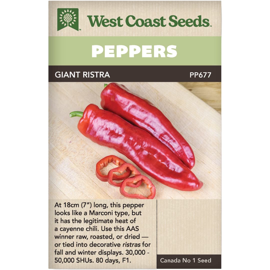 Pepper Giant Ristra - West Coast Seeds