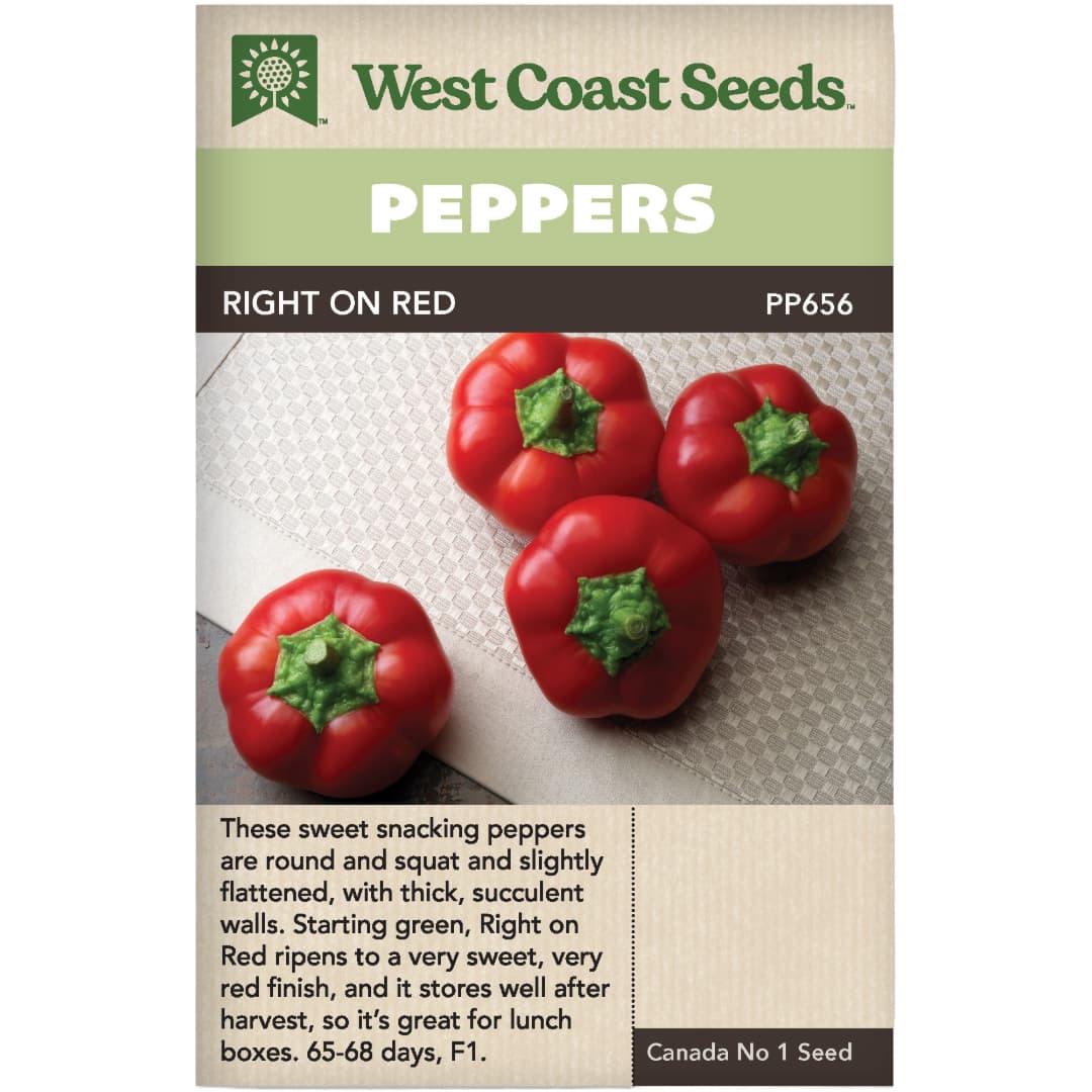 Pepper Right On Red - West Coast Seeds