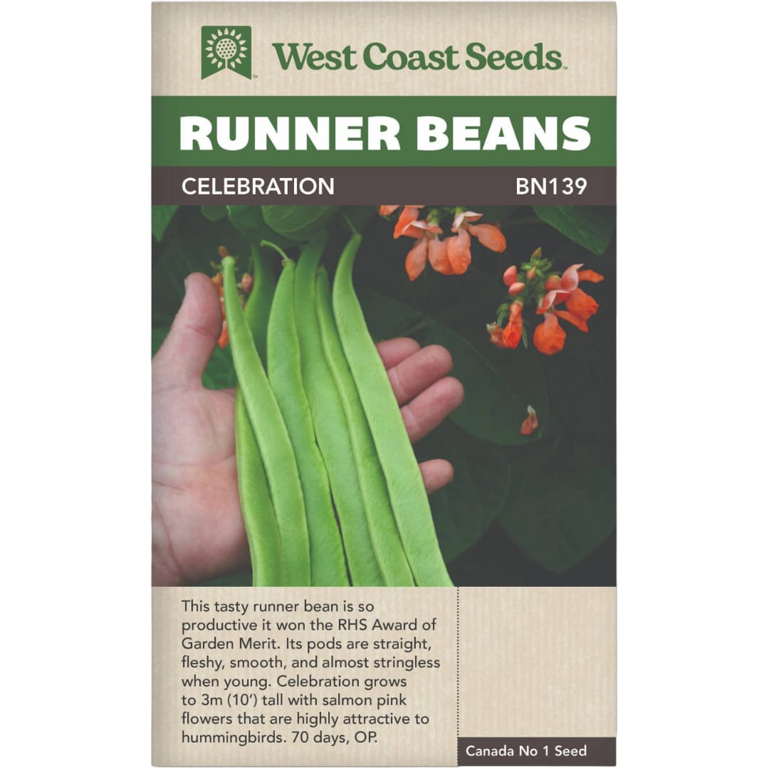 Bean Celebration Runner - West Coast Seeds