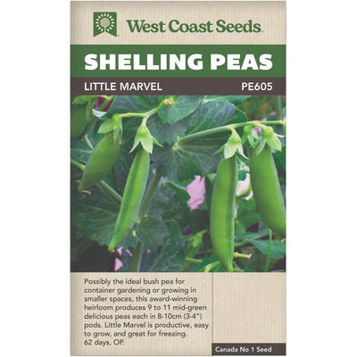 Pea Little Marvel - West Coast Seeds