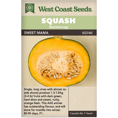 Squash Sweet Mama - West Coast Seeds