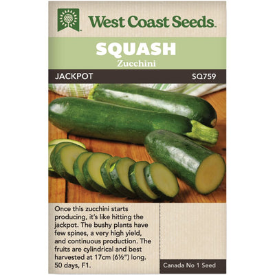 Zucchini Jackpot - West Coast Seeds