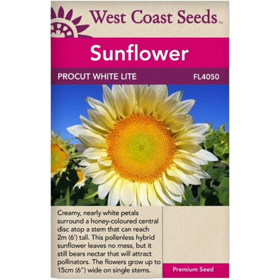 Sunflower ProCut White Lite - West Coast Seeds