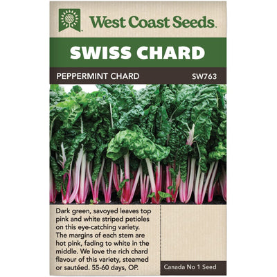 Swiss Chard Peppermint - West Coast Seeds