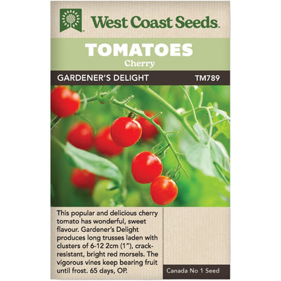 Tomato Gardener's Delight - West Coast Seeds