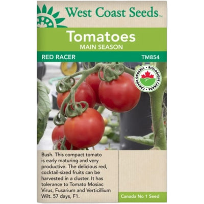 Organic Tomato Red Racer - West Coast Seeds