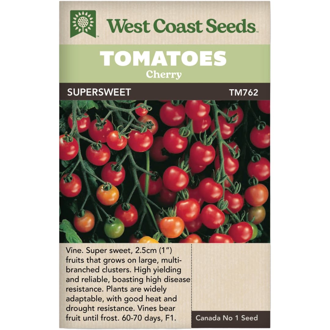 Tomato Supersweet - West Coast Seeds