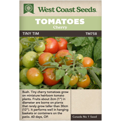 Tomato Tiny Tim - West Coast Seeds