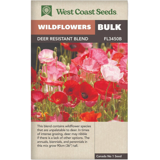 BULK Wildflowers Deer Resistant - West Coast Seeds