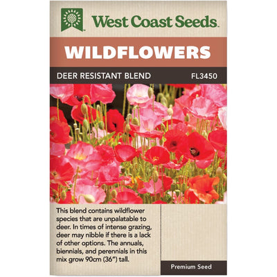 Wildflowers Deer Resistant - West Coast Seeds