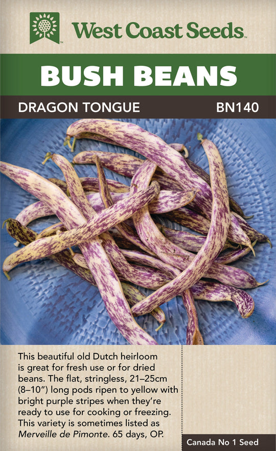 Bean Dragon Tongue Bush - West Coast Seeds