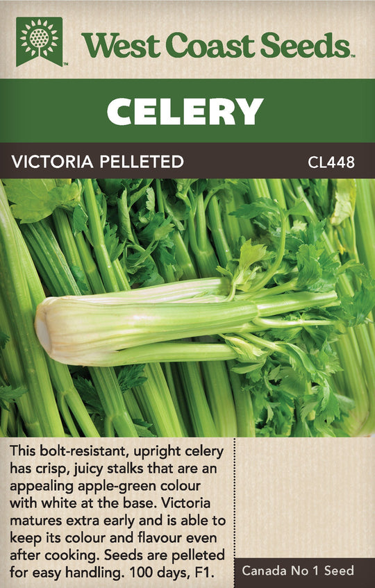 Celery Victoria Pelleted - West Coast Seeds