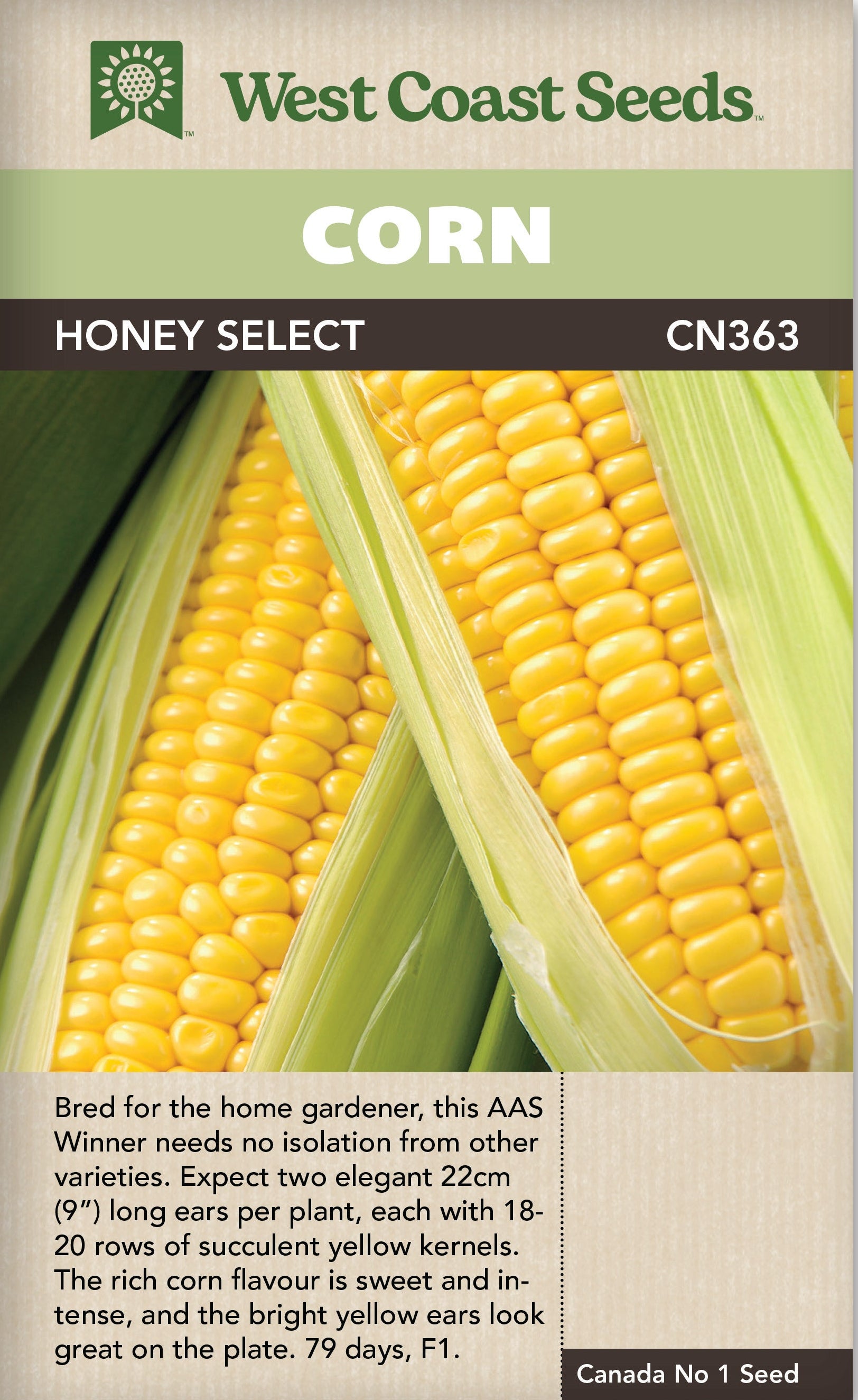 Corn Honey Select - West Coast Seeds – Wildwood Outdoor Living