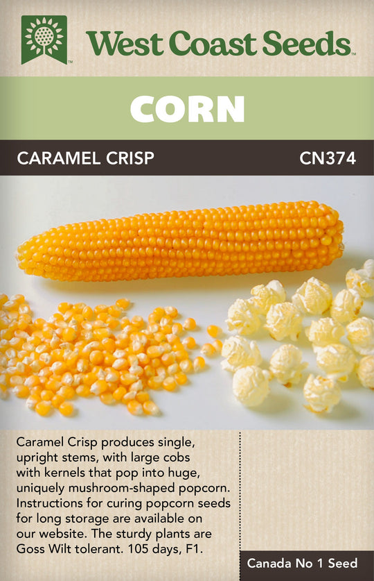 Corn Caramel Crisp - West Coast Seeds