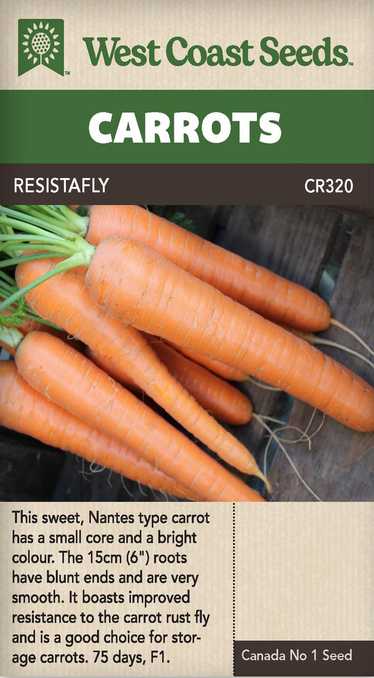 Carrot Resistafly - West Coast Seeds