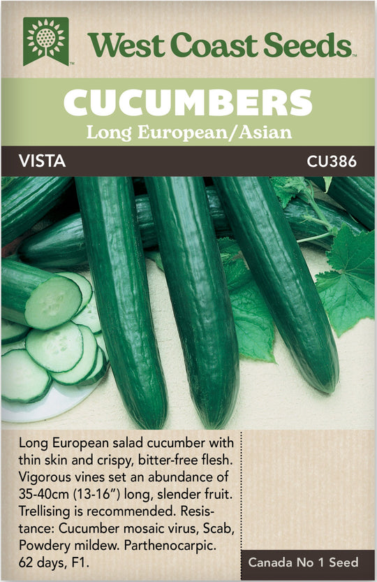 Cucumber Vista - West Coast Seeds