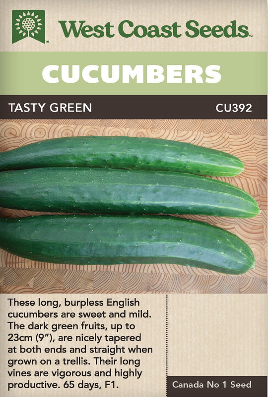 Cucumber Tasty Green - West Coast Seeds
