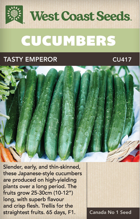 Cucumber Tasty Emperor - West Coast Seeds