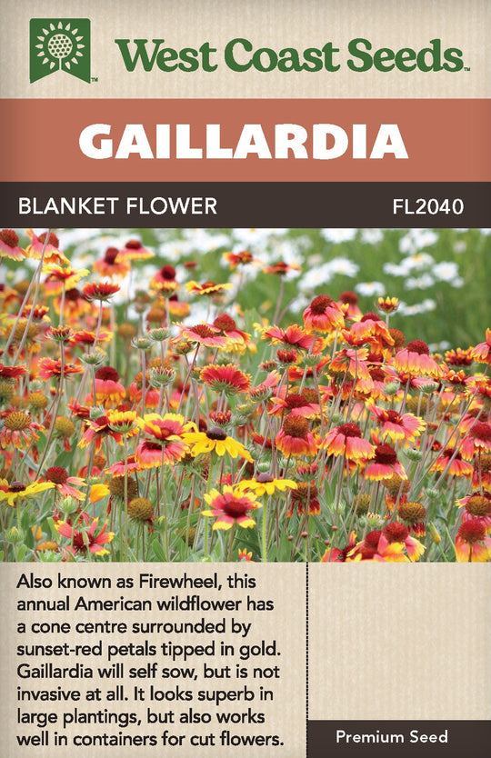 Gaillardia Blanketflower - West Coast Seeds
