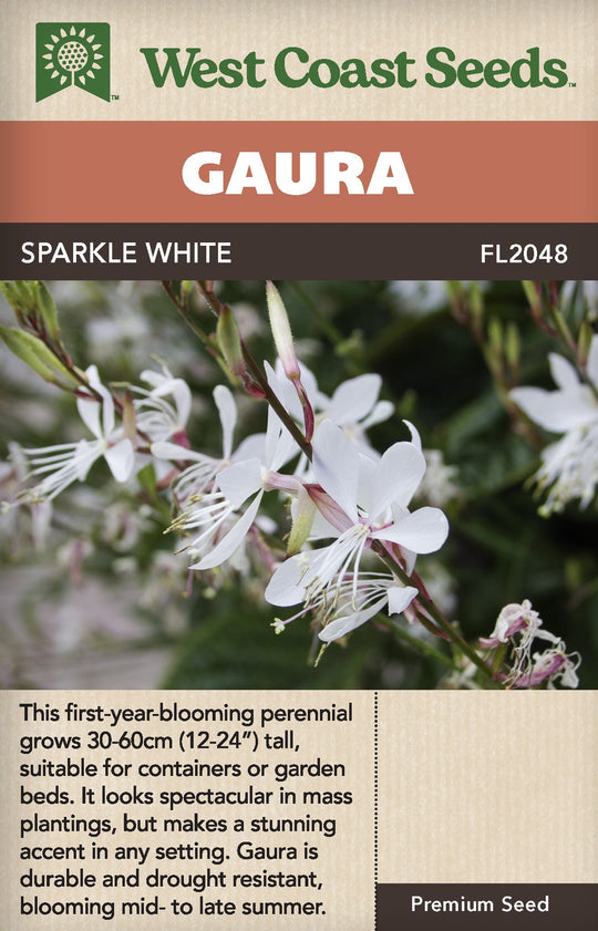 Gaura Sparkle White - West Coast Seeds