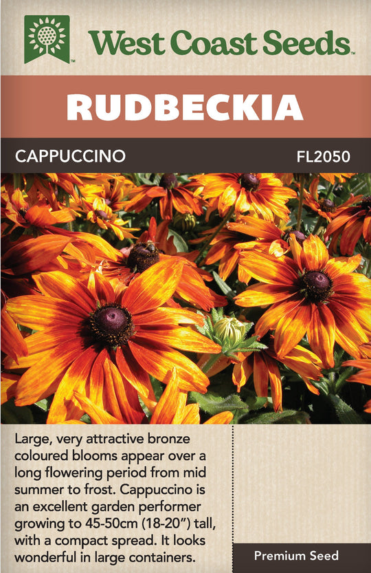 Rudbeckia Cappuccino - West Coast Seeds