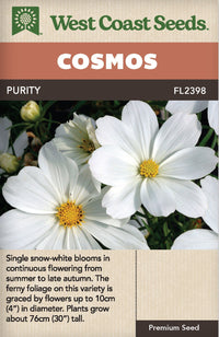 Cosmos Purity - West Coast Seeds