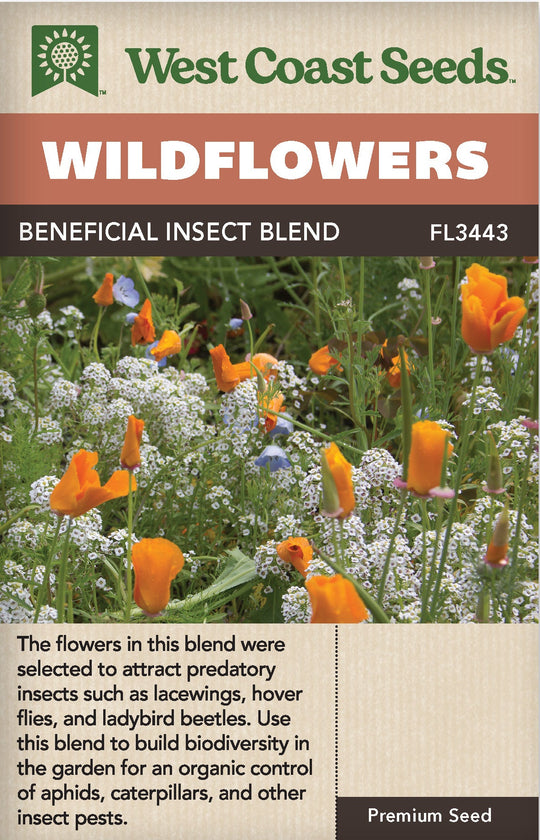 Wildflowers Beneficial Insect Blend - West Coast Seeds