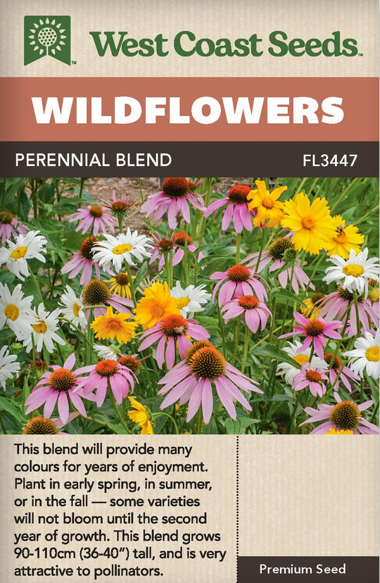 Wildflowers Perennial Blend - West Coast Seeds
